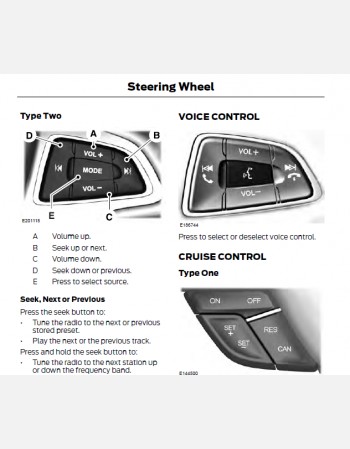 ford escape 2018 owners manual